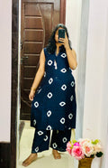 Navy Blue Cordset