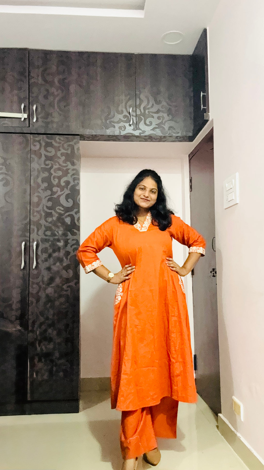 Rust Orange Co-ord Set