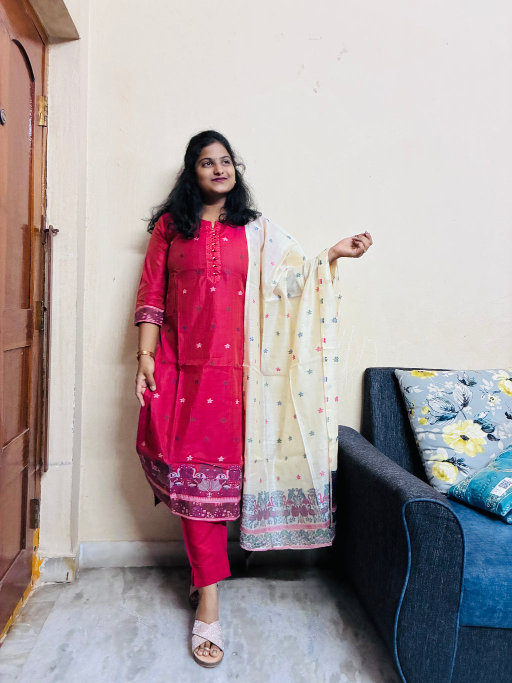 Jamdani Cotton set