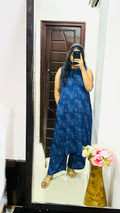 Blue Cotton Cordset