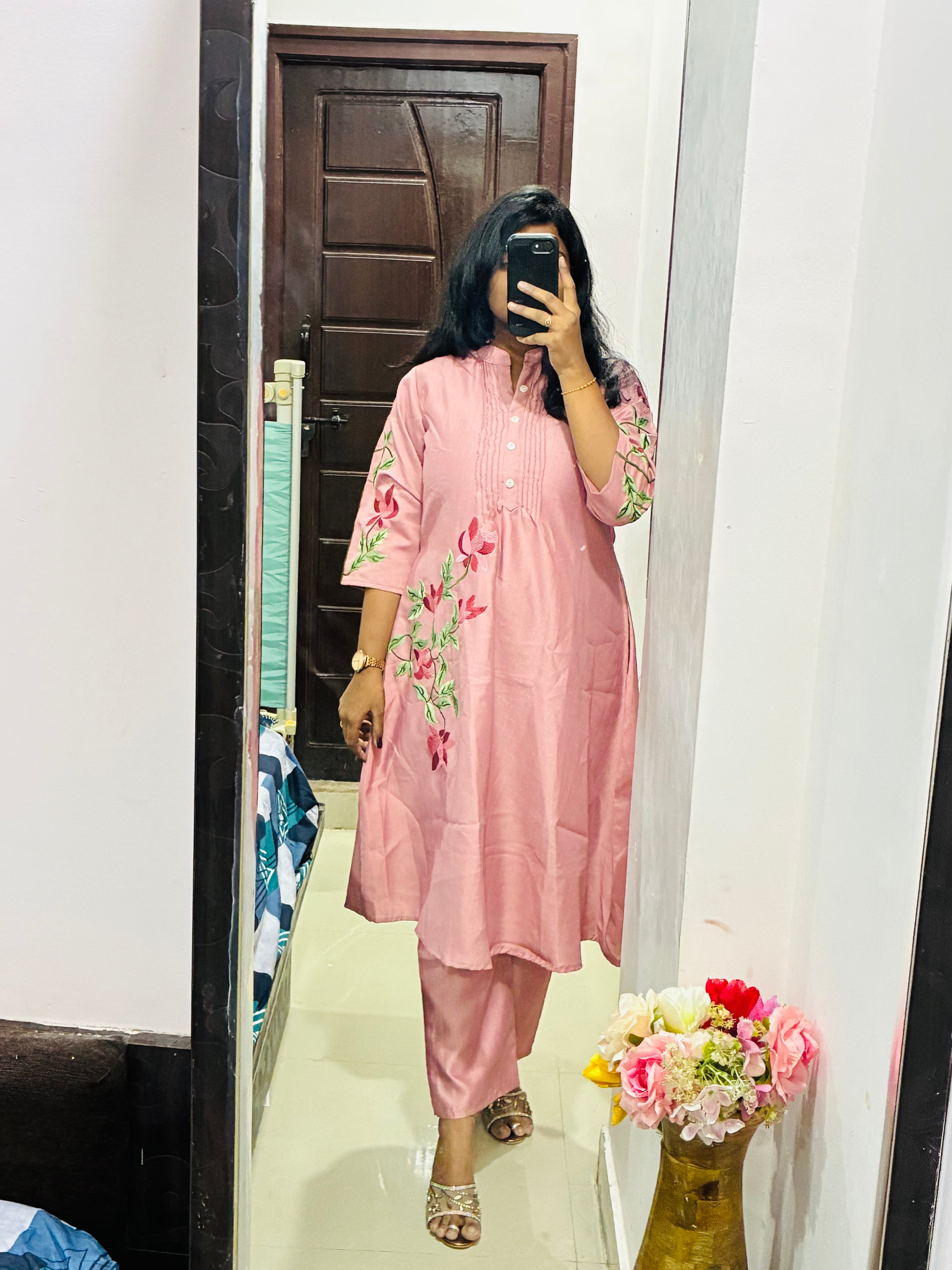 Pink Cordset