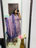 Purple Colour Dress